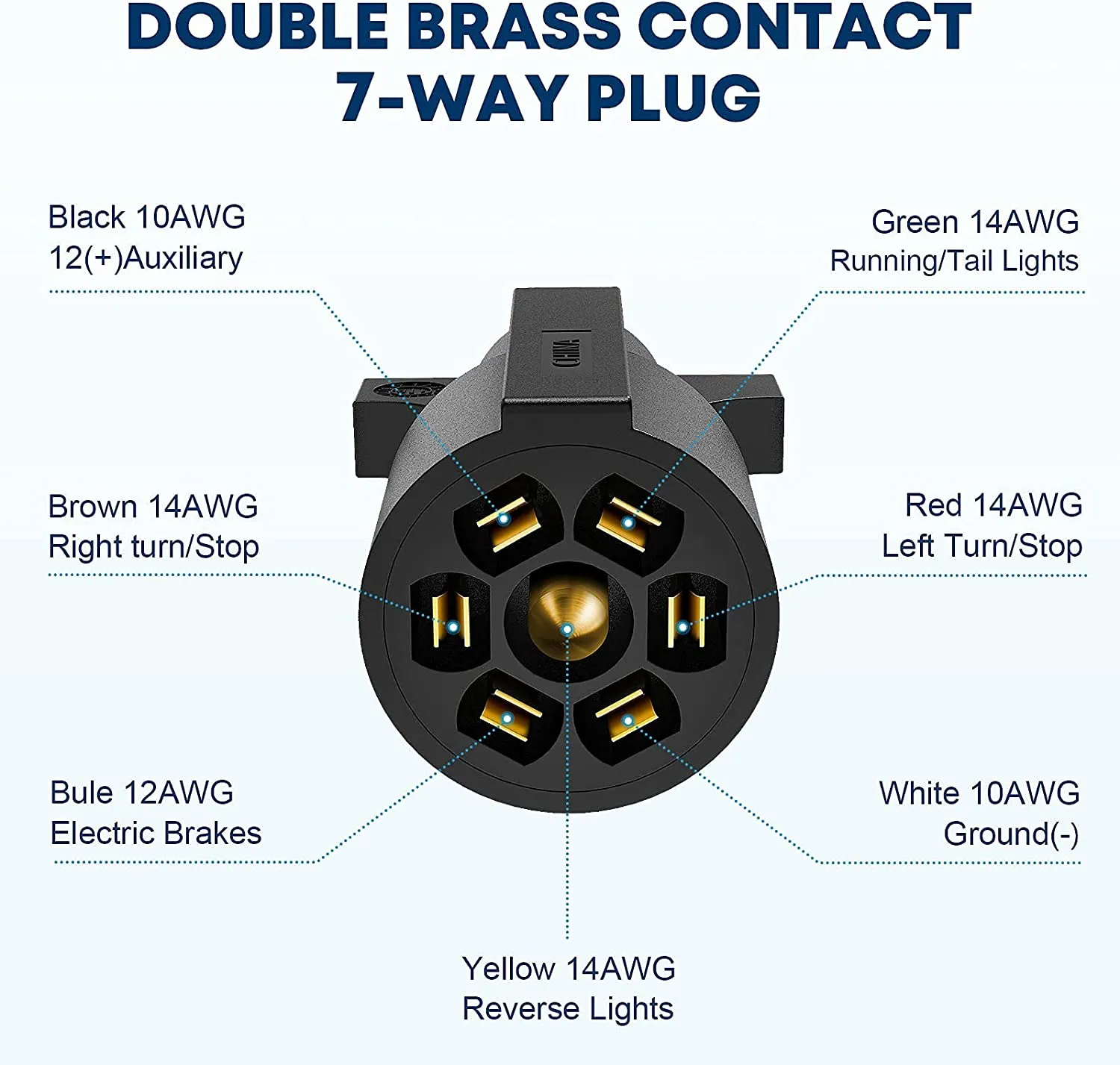7 Way Trailer Cord