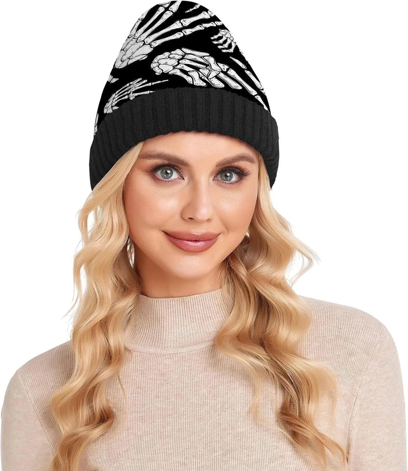 Beanie Hats Winter Knit Hat Mens Camping Hiking Beanies Gift Skater Beanie for Women Men
