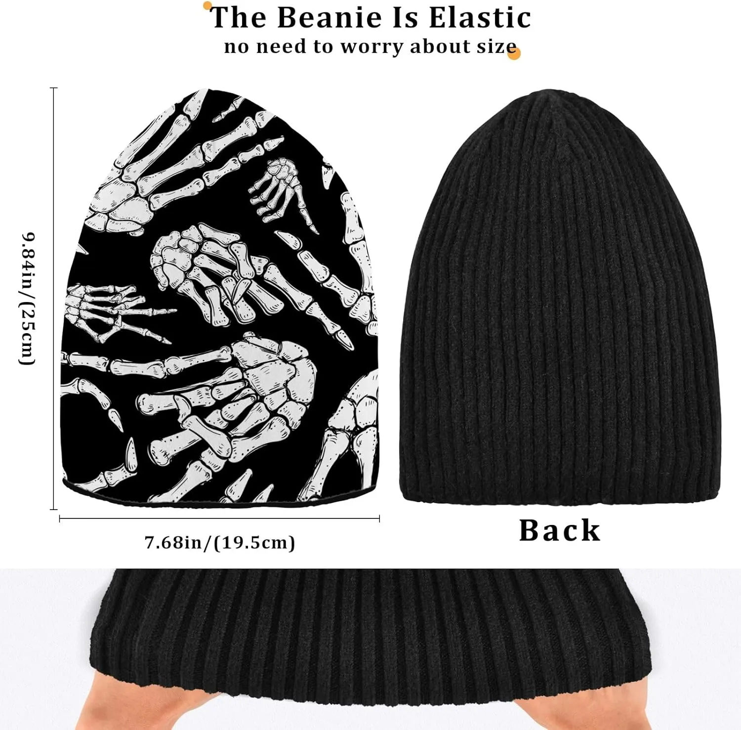 Beanie Hats Winter Knit Hat Mens Camping Hiking Beanies Gift Skater Beanie for Women Men