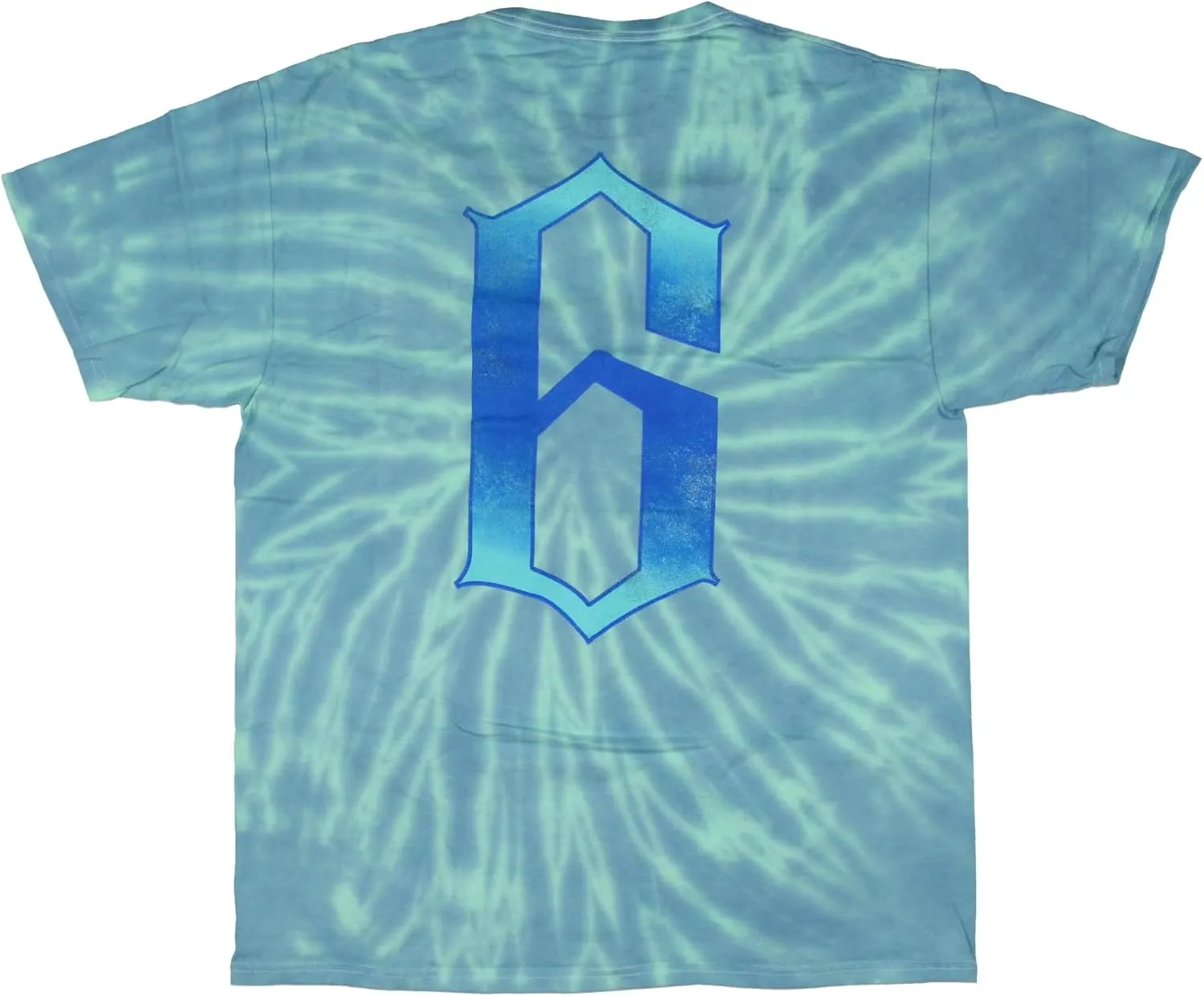 Bleach Women's Grimmjow Jeagerjaques Junior's Tie-Dye Boyfriend Fit Short Sleeve T-Shirt