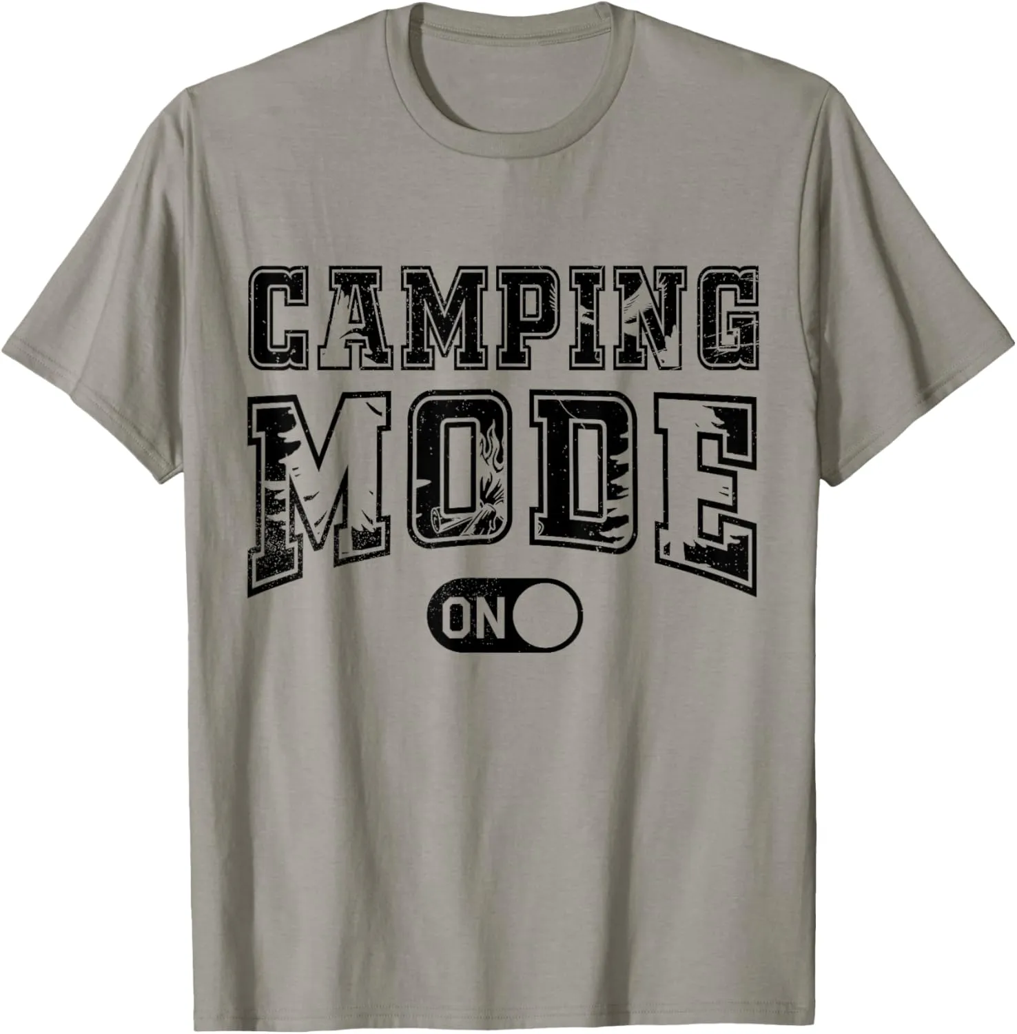 Camping Mode On Outdoor Camper Nature Lover Adventure Camp T-Shirt