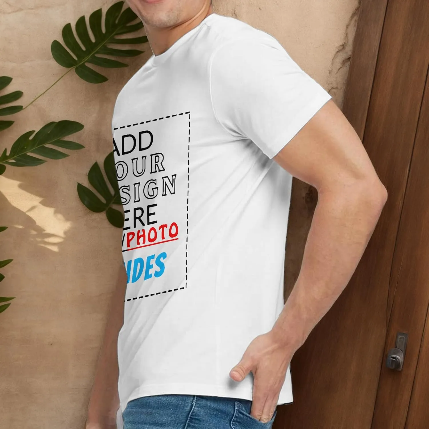 Custom T Shirts for Men Women, Personalized Funny Shirt Design with Your Name Logo Text Print, Design Your Own Shirts