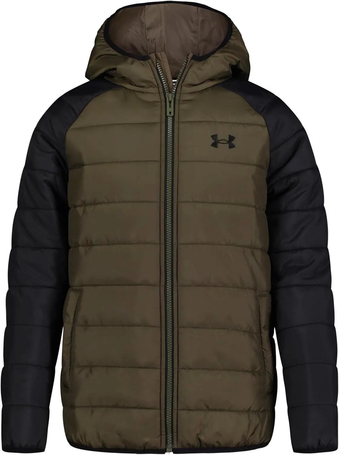Under Armour Boys' Tuckerman Puffer Jacket, Mid-Weight, Zipper Closure