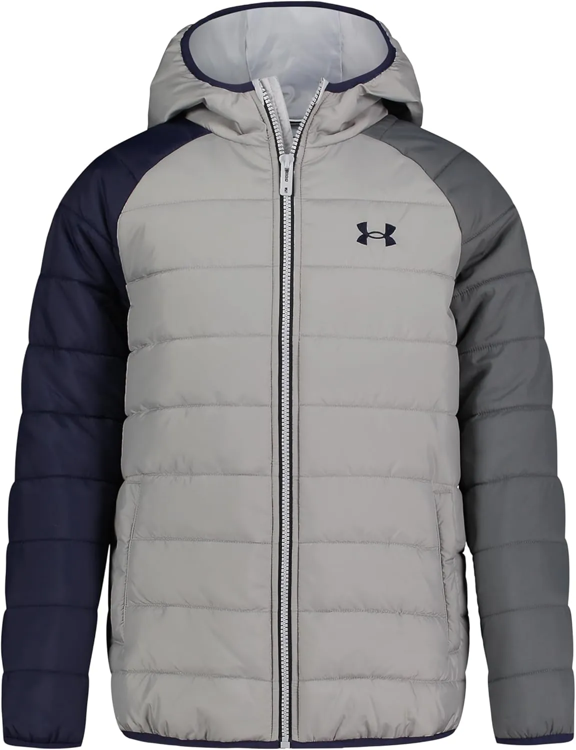 Under Armour Boys' Tuckerman Puffer Jacket, Mid-Weight, Zipper Closure