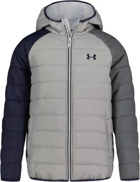 Under Armour Boys' Tuckerman Puffer Jacket, Mid-Weight, Zipper Closure