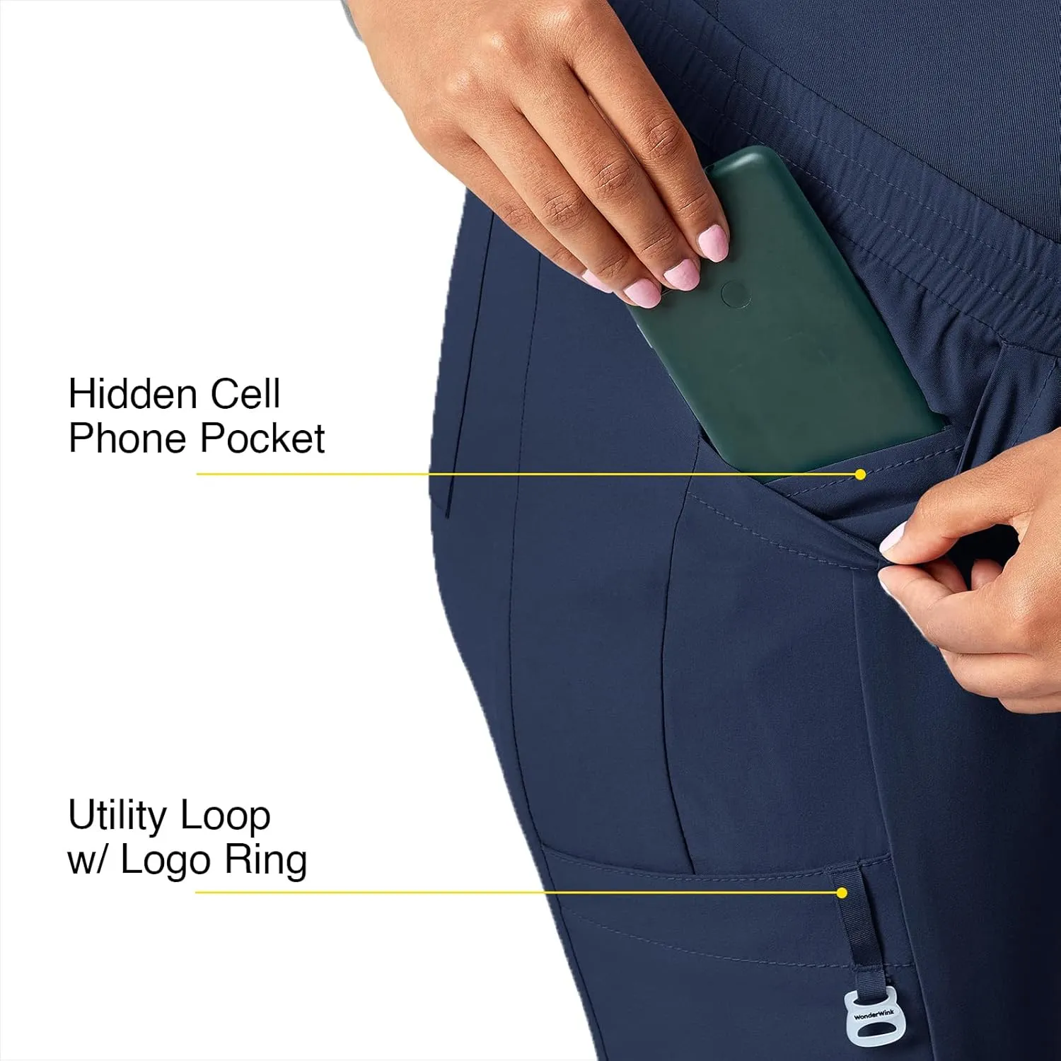 WonderWink Women's Maternity Jogger Scrub Pant